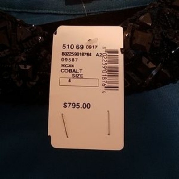 NWT Marchesa Notte Beaded Cocktail Bubble Dress - Picture 2 of 8